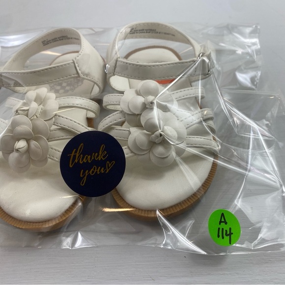 Vince Camuto Toddler Girl's Gladiator‎ Sandal Vegan Leather Adjustable Strap 7 - Picture 10 of 10